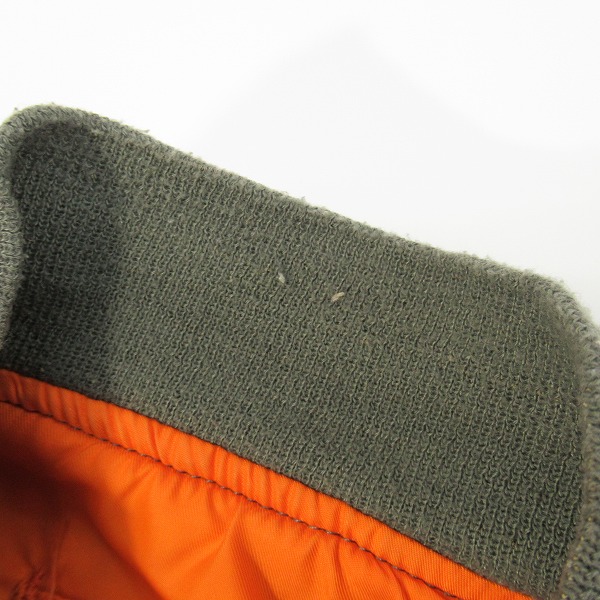 実際に弊社で買取させて頂いたALPHA INDUSTRIES/アルファインダストリーズ MA-1 フライトジャケット MIL-J-8279E/Sの画像 7枚目