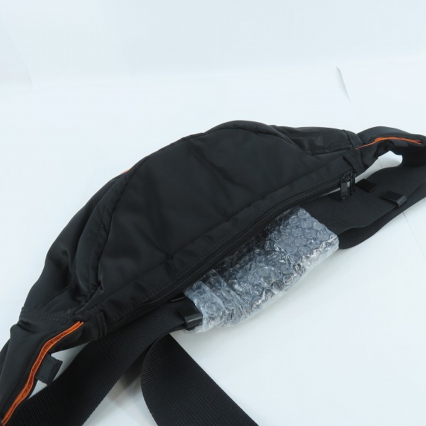 実際に弊社で買取させて頂いた(1)【未使用】PORTER/ポーター TANKER WAIST BAG L タンカー ウエストバッグ L ブラック/622-76628の画像 2枚目