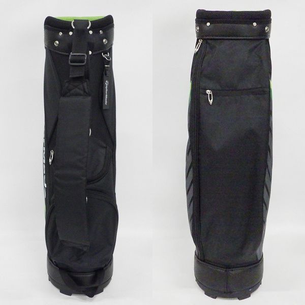 実際に弊社で買取させて頂いたTaylorMade/テーラーメイド RBZ SPEEDLITE 8.5型 4分割キャディバッグ ブラックの画像 2枚目