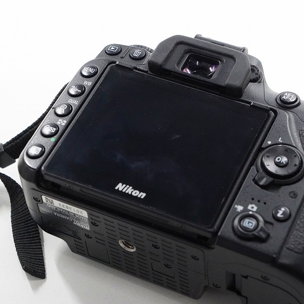 実際に弊社で買取させて頂いたNikon/ニコン D7500 デジタル一眼レフカメラ ボディ 動作確認済みの画像 5枚目
