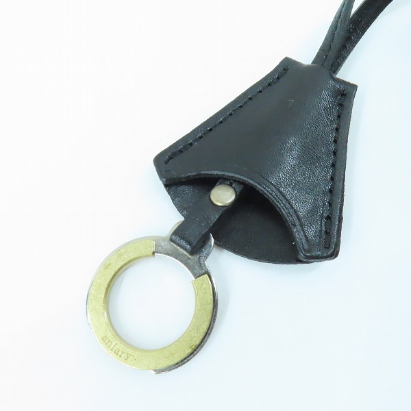 実際に弊社で買取させて頂いたaniary/アニアリ レザー ショルダーバッグ/バナナバッグの画像 6枚目