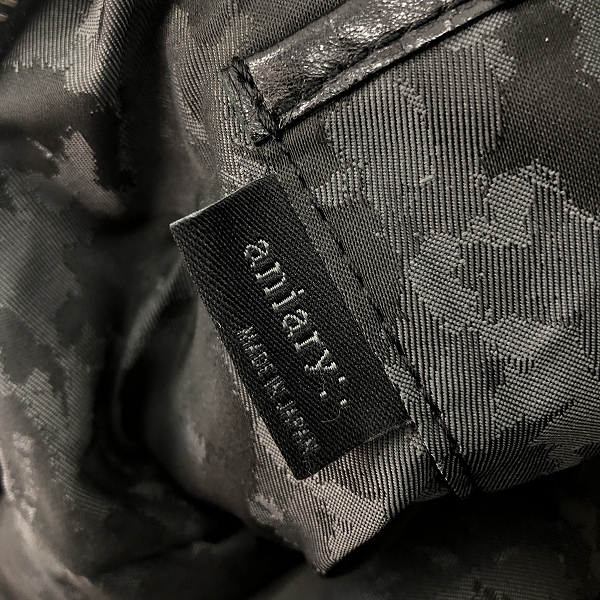 実際に弊社で買取させて頂いたaniary/アニアリ レザー ビジネスバッグの画像 4枚目