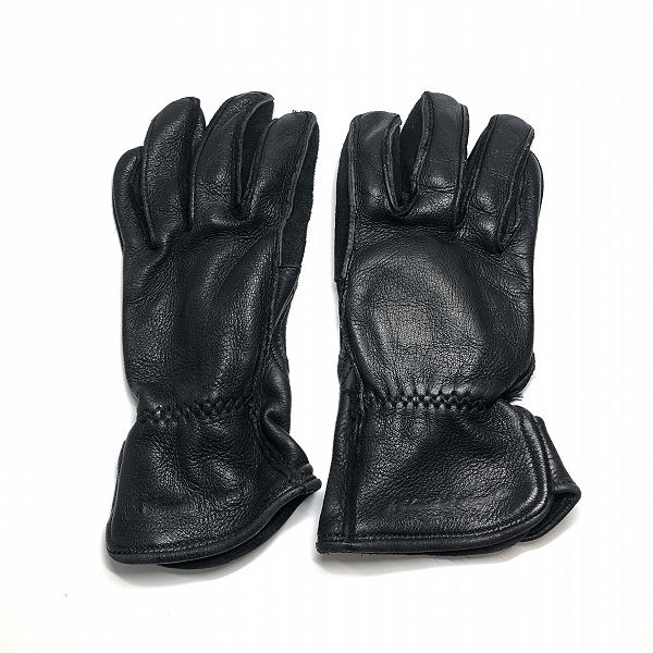 実際に弊社で買取させて頂いたCHURCHILL/チャーチル レザーグローブ/手袋 Sの画像 1枚目