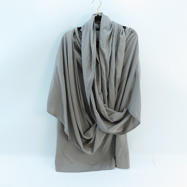 実際に弊社で買取させて頂いたJULIUS/ユリウス 23SS ストール ドレープ シャツ 819SHM3/1