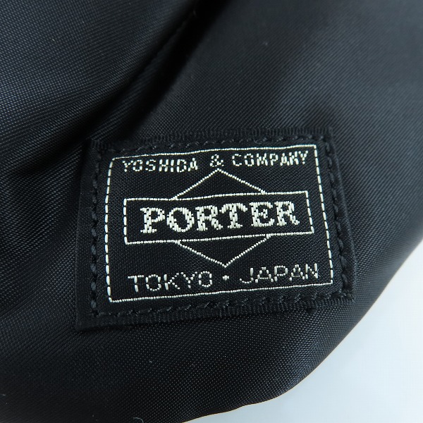 実際に弊社で買取させて頂いた(3)PORTER/ポーター TANKER WAIST BAG L タンカー ウエストバッグ L ブラック/622-66628の画像 4枚目
