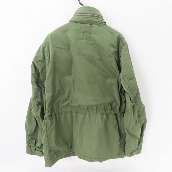 実際に弊社で買取させて頂いたALPHA INDUSTRIES/アルファインダクトリーズ M-65 ボンディングジャケット TA1452-019/Sの画像 1枚目