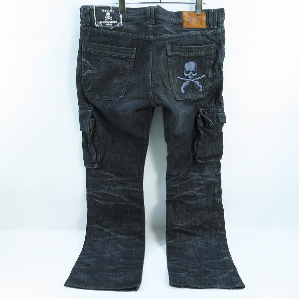 実際に弊社で買取させて頂いたmastermindjapan×roar/マスターマインドジャパン×ロアー 12SS identity期 スワロスカルカーゴデニム 12MRP-MU01/5の画像 1枚目