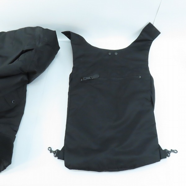 実際に弊社で買取させて頂いたATTACHMENT×AVIREX/アタッチメント×アビレックス バッグ付きMA-1 AB03-204/6102207/5の画像 5枚目