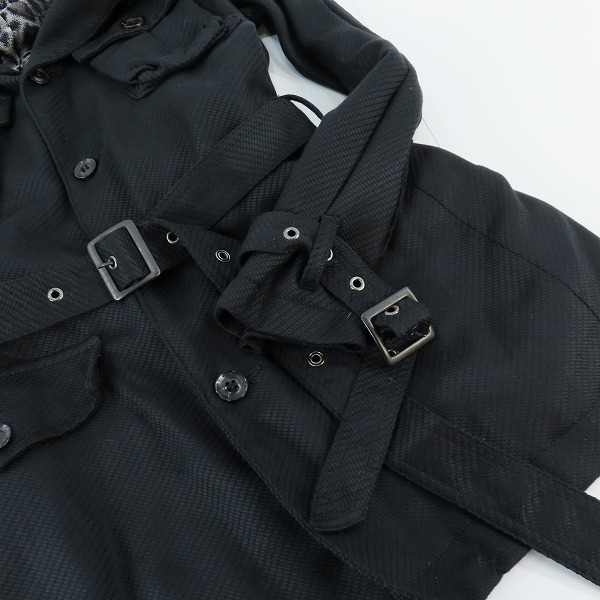 実際に弊社で買取させて頂いたRoen/ロエン 裏地レオパード柄 シルク混 ファー コート 70132015 /48の画像 8枚目