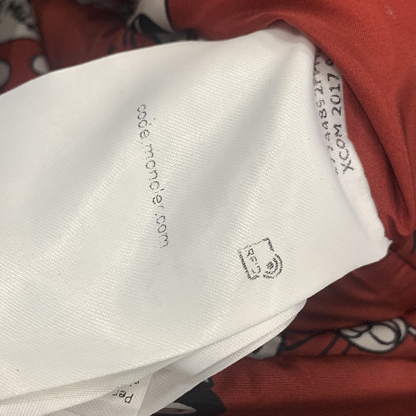 実際に弊社で買取させて頂いたMONCLER/モンクレール モンダックワッペンクラッチバッグ D109A6004110 019NWの画像 8枚目