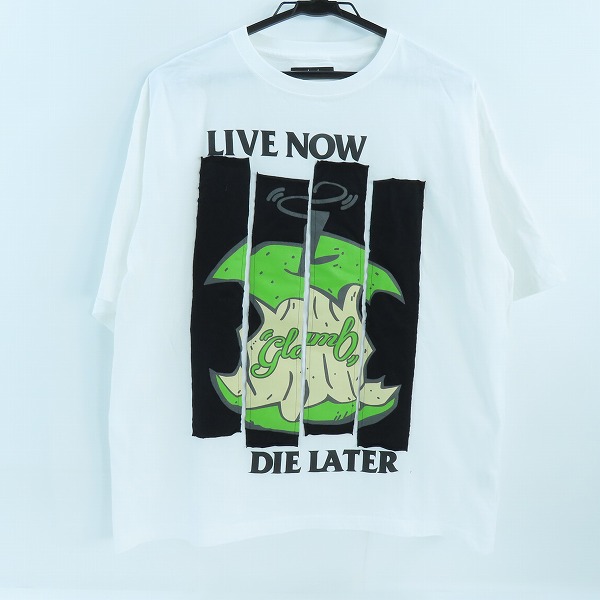 実際に弊社で買取させて頂いたglamb/グラム Apple Flag T-Shirt アップルフラッグTシャツ GB0424/CS04/S