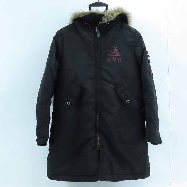 実際に弊社で買取させて頂いたHYSTERIC GLAMOUR/ヒステリックグラマー プリマロフト エアフォース ナイロン 中綿ジャケット 0153AC01/S