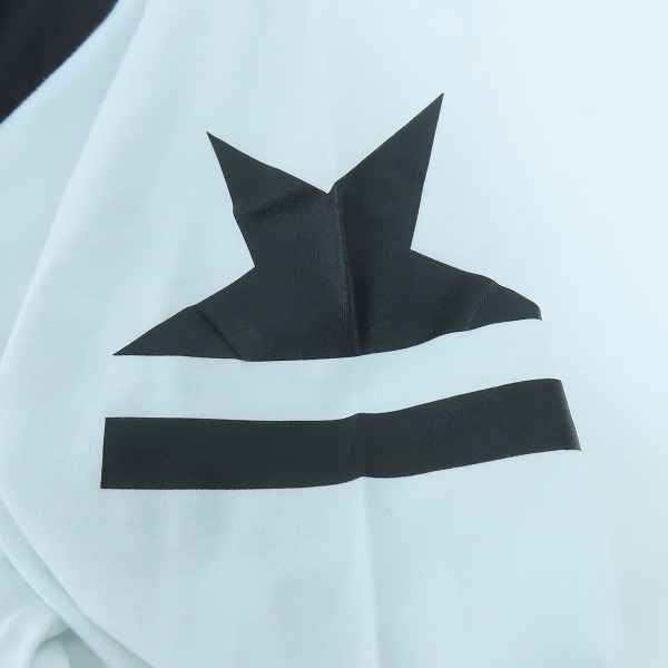 実際に弊社で買取させて頂いたHYDROGEN/ハイドロゲン プリント 長袖 Tシャツ/ロンT カットソー/XXLの画像 6枚目