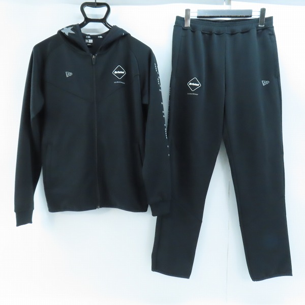 実際に弊社で買取させて頂いたF.C.Real Bristol × NEW ERA/エフシーレアルブリストル × ニューエラ 100th WARM UP JERSEY セットアップ/S