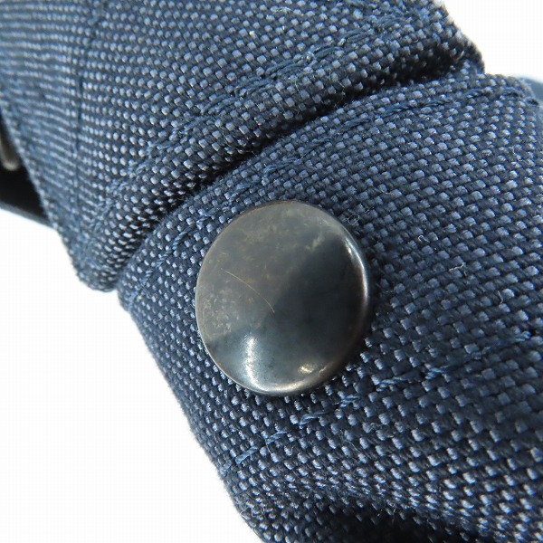 実際に弊社で買取させて頂いたPORTER/ポーター SMOKY/スモーキー ショルダーバッグ ネイビーの画像 6枚目