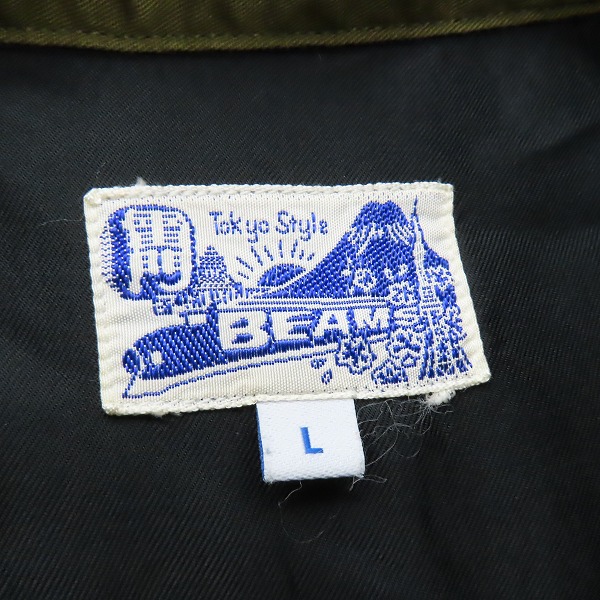 実際に弊社で買取させて頂いたTAILOR TOYO×BEAMS/テーラー東洋 Vietnam Jacket ベトナムジャケット スーベニアジャケット TT13711BM Lの画像 2枚目