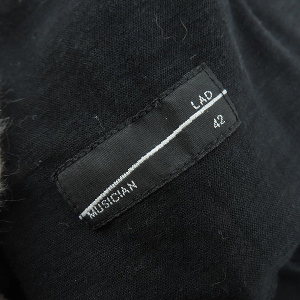 実際に弊社で買取させて頂いたLAD MUSICIAN/ラッドミュージシャン T-Cloth 2Tuck Cropped Pants 2タック クロップド パンツ 2320-651/42の画像 4枚目