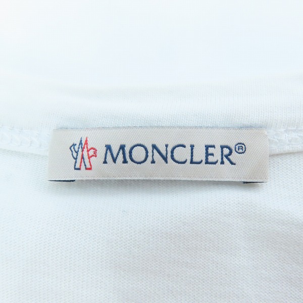 実際に弊社で買取させて頂いた【JPタグ】MONCLER/モンクレール  プリント Tシャツ/半袖カットソー F10918C71010/XXLの画像 2枚目
