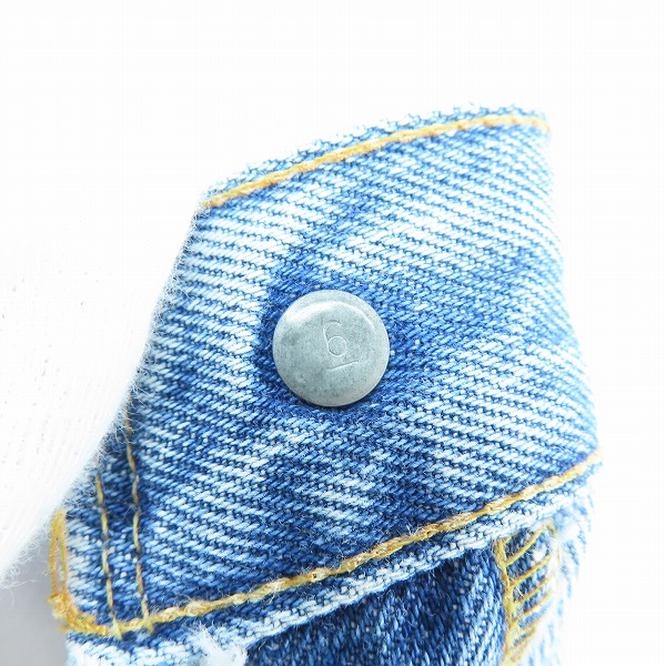 実際に弊社で買取させて頂いたLEVI'S/リーバイス 501 ヴィンテージ 66後期 刻印6 スモールe ボタンフライ デニムパンツ 32×36の画像 7枚目