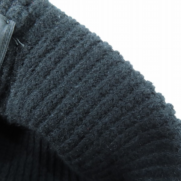 実際に弊社で買取させて頂いた【JPタグ】PRADA/プラダ 24SS トライアングルプレート ウール カシミヤ ニットキャップ UMD489 S211 3IMの画像 7枚目