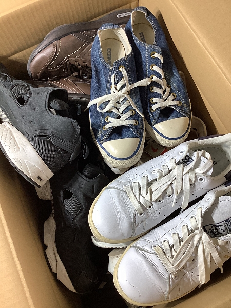 実際に弊社で買取させて頂いた【おまとめ】CONVERSE/コンバース adidas/アディダス Reebok/リーボック 等 スニーカー/スパイク 他