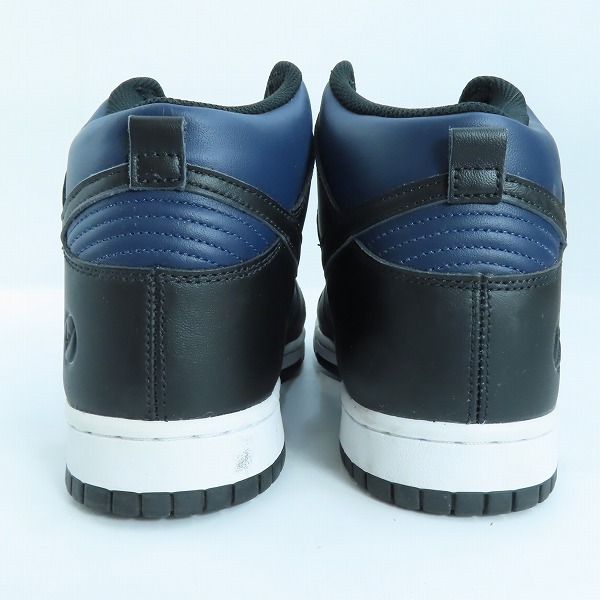 実際に弊社で買取させて頂いたNIKE×FRAGMENT DESIGN/ナイキ×フラグメントデザイン DUNK HI/ダンク ハイ ミッドナイトネイビー DJ0383-400/29の画像 1枚目