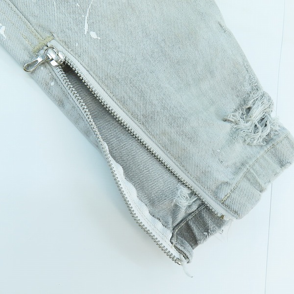 実際に弊社で買取させて頂いたJULIUS/ユリウス LIMITED EDITION クラシック加工 デニムパンツ 007PAM53-SP/2の画像 6枚目