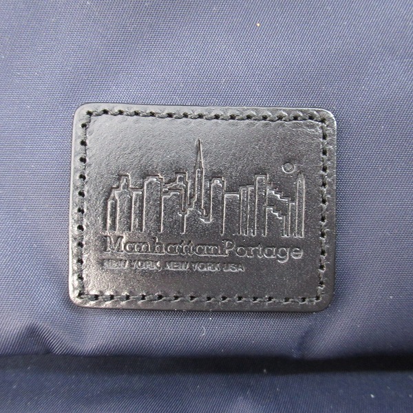 実際に弊社で買取させて頂いたManhattan Portage BLACK LABEL/マンハッタンポーテージ ブラックレーベル ショルダーバッグ ネイビー の画像 4枚目