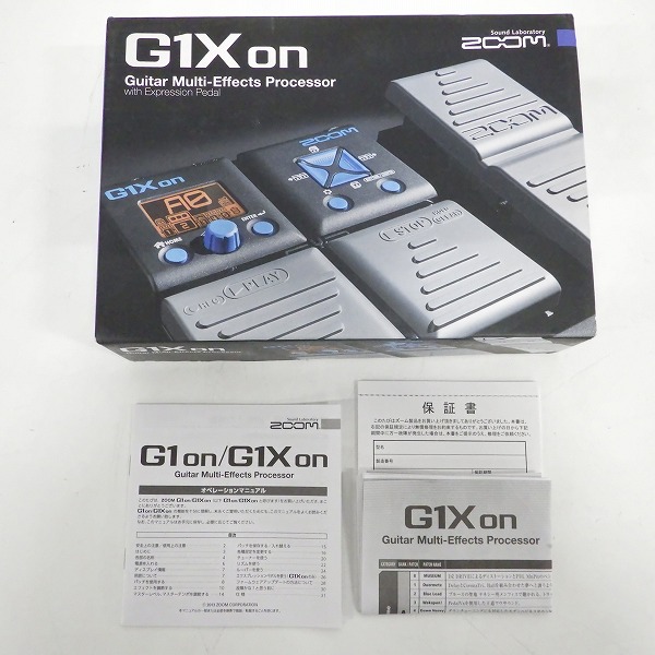 実際に弊社で買取させて頂いたZOOM/ズーム G1Xon ギター用 マルチエフェクター【簡易動作確認済】の画像 8枚目