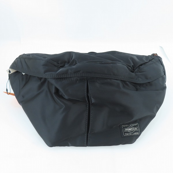 実際に弊社で買取させて頂いた(2)【未使用】PORTER/ポーター TANKER WAIST BAG L タンカー ウエストバッグ L ブラック/622-66628
