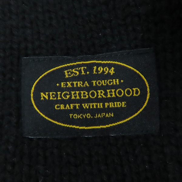実際に弊社で買取させて頂いたNEIGHBORHOOD/ネイバーフッド BLOCK / AW-CREW.LS クルーネック ニットセーター 152FUNH-KNM03/Mの画像 5枚目