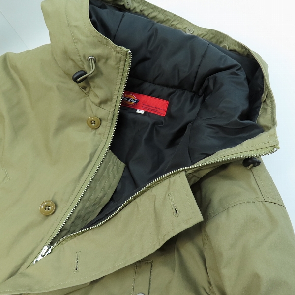実際に弊社で買取させて頂いたDickies/ディッキーズ フーデットモッズコート 145M10EC03/XLの画像 2枚目