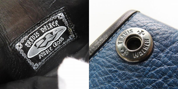 実際に弊社で買取させて頂いた【ギャラ付き】TRAVIS WALKER/トラヴィスワーカー 3つ折り レザーウォレット/財布の画像 5枚目