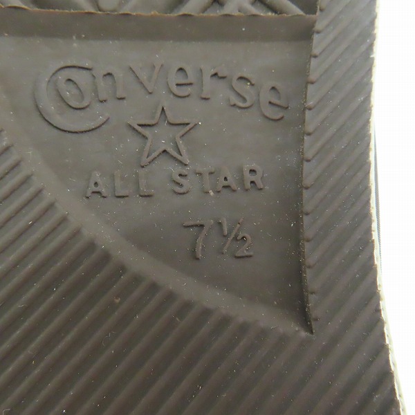 実際に弊社で買取させて頂いたCONVERSE/コンバース ONE STAR OX CREAM レザー スニーカー/7.5の画像 5枚目