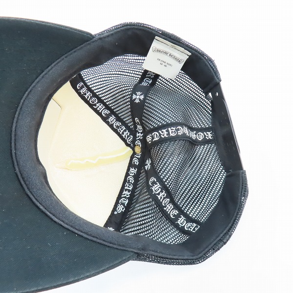 実際に弊社で買取させて頂いた【JPタグ】CHROME HEARTS/クロムハーツ TRUCKER FUCK CAP/CHクロスボタン トラッカーキャップ /OSの画像 4枚目