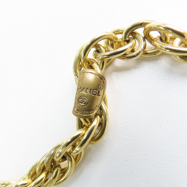 実際に弊社で買取させて頂いたCHANEL/シャネル ヴィンテージ ココマーク  チェーン ベルトの画像 6枚目