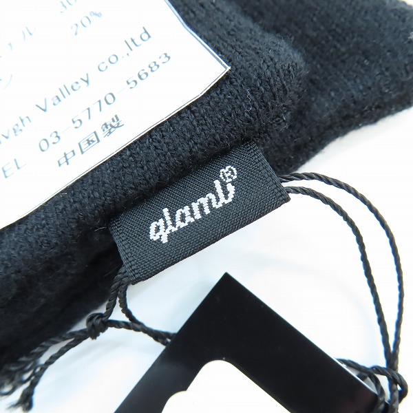 実際に弊社で買取させて頂いた【未使用】glamb/グラム ジービーフーリガンマフラー GB0424/AC08 の画像 1枚目