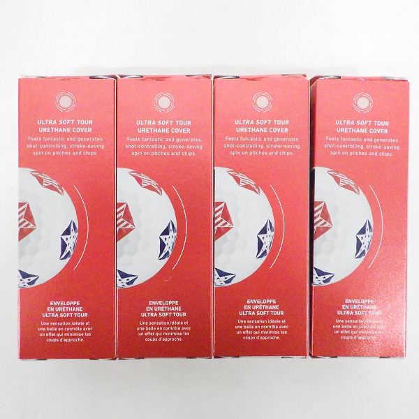 実際に弊社で買取させて頂いた【未使用】Callaway/キャロウェイ CHROME SOFT TRUVIS/クロムソフト ゴルフボール スターズ＆ストライプス ホワイト 1ダース の画像 3枚目