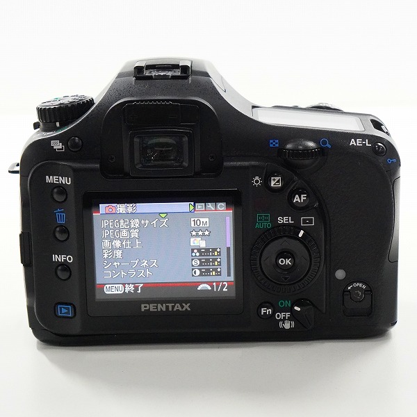 実際に弊社で買取させて頂いたPENTAX/ペンタックス K10 D SR デジタル一眼レフカメラ ボディ 動作確認済みの画像 4枚目