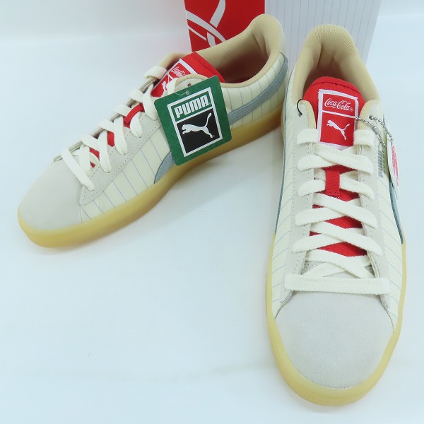 実際に弊社で買取させて頂いた【未使用】PUMA/プーマ Suede/スエード COCA COLA/コカコーラ スニーカー 387049-01/29