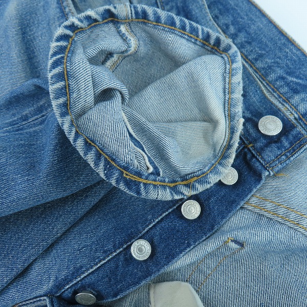 実際に弊社で買取させて頂いたLEVIS/リーバイス  501XX 刻印2 66前期 スモールe/紙パッチ/赤耳/チェーンステッチ デニムパンツ/W35の画像 2枚目