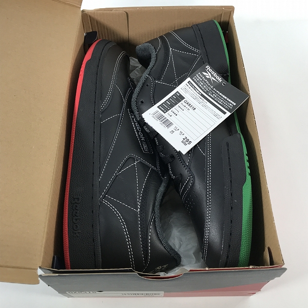 実際に弊社で買取させて頂いたHUMAN Rights Now!×Reebok Classic/ヒューマンライツナウ×リーボック CLUB C 85/クラブシー GX8318/29.5の画像 8枚目