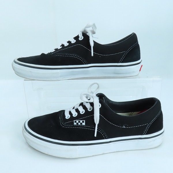 実際に弊社で買取させて頂いたVANS/バンズ SKATE ERA/スケートエラ スニーカー ブラック 500714/26.5の画像 3枚目
