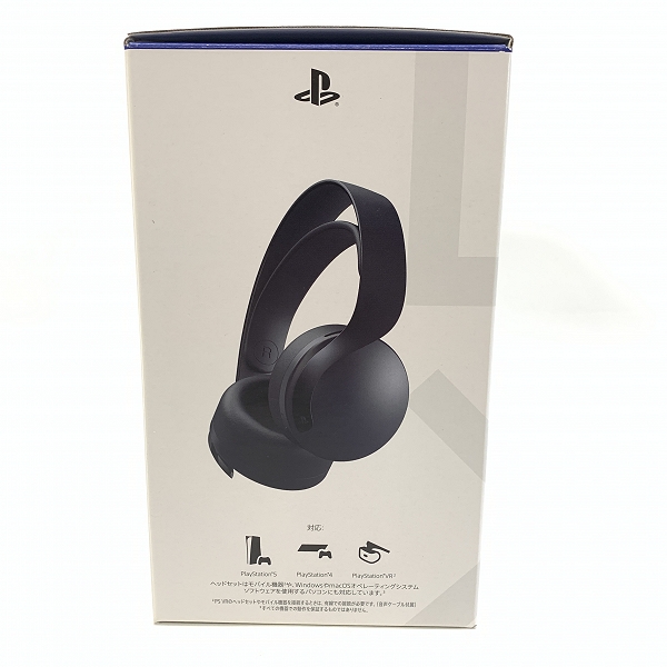 実際に弊社で買取させて頂いた【未開封】 SIE/ソニー PlayStation PULSE 3D ワイヤレスヘッドセット ミッドナイト ブラック For PS5,PS4/CFI-ZWH1J01の画像 3枚目