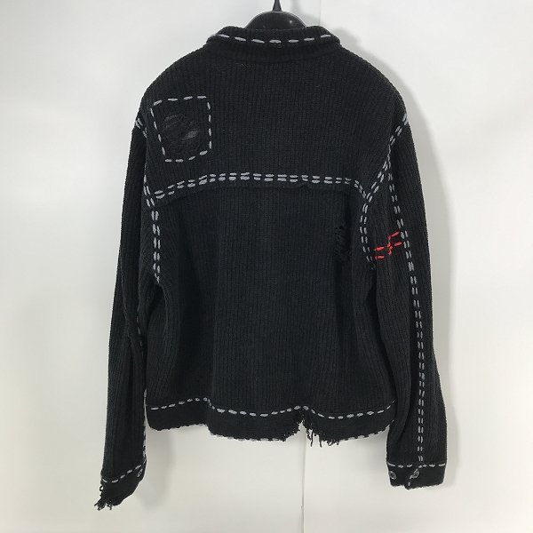 実際に弊社で買取させて頂いたNEIGHBORHOOD × PHINGERIN/ネイバーフッド × フィンガリンPG1 SAVAGE KNIT/サベージニット PD-242-NH-011/Mの画像 1枚目