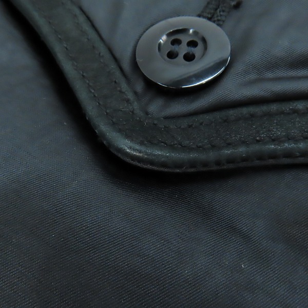 実際に弊社で買取させて頂いたkiminori morishita×Roen/キミノリモリシタ×ロエン レザー切替 デザインパンツ 7747327 /Fの画像 8枚目