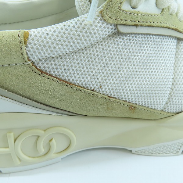 実際に弊社で買取させて頂いたJIMMY CHOO/ジミーチュウ RAINE/M AHS 191/スニーカー/シューズ/42.5の画像 8枚目