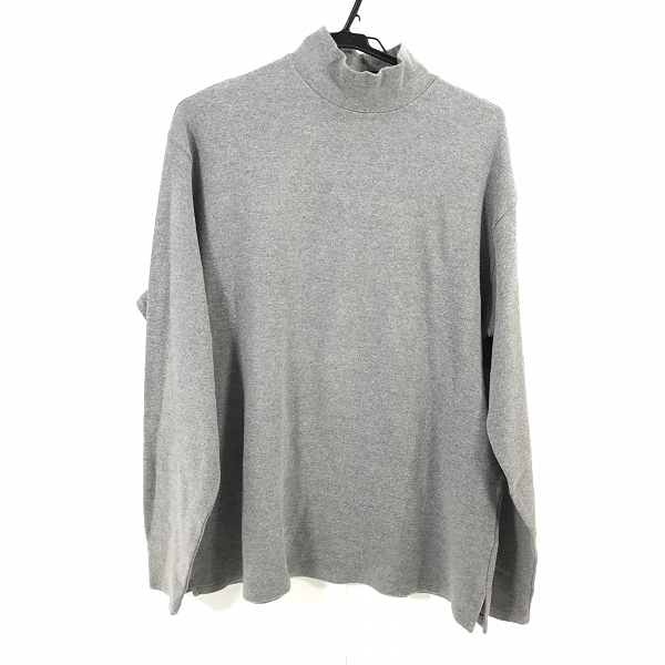 実際に弊社で買取させて頂いたPRADA/プラダ ハイネック 長袖Tシャツ/カットソー グレー/L