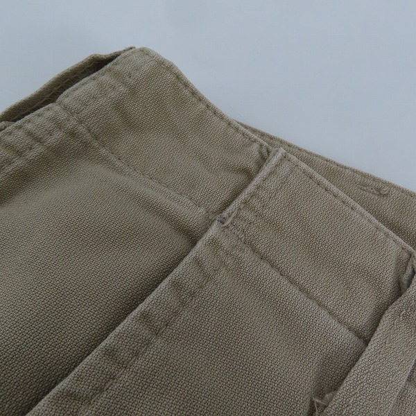 実際に弊社で買取させて頂いたCarhartt/カーハート カーゴパンツ ベージュ 0079/Mの画像 9枚目