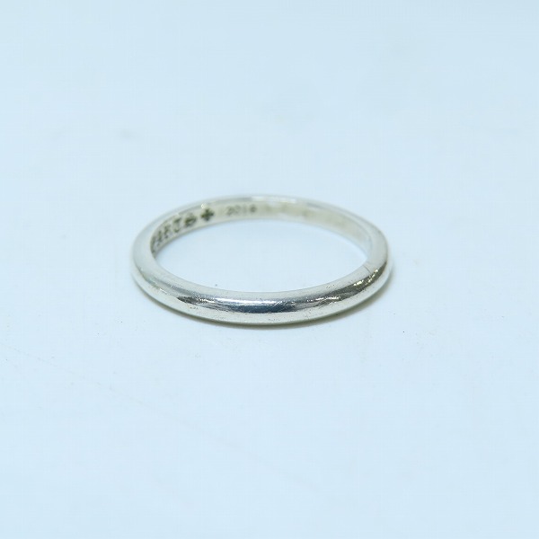 実際に弊社で買取させて頂いたCHROME HEARTS/クロムハーツ BBBLGM WEDDING バブルガムウェディングリング 6.5号の画像 4枚目